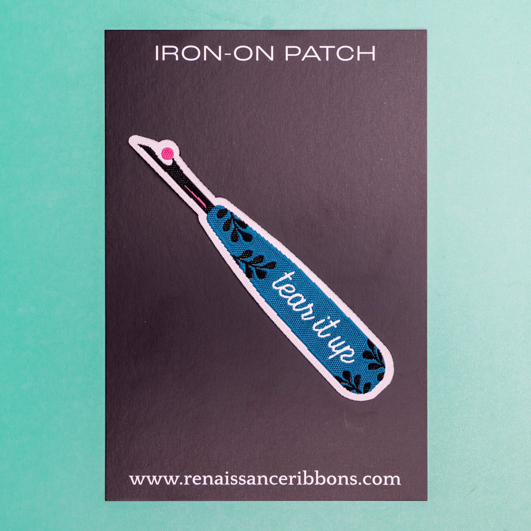 Seam Ripper Iron On Patch // Sarah Watts