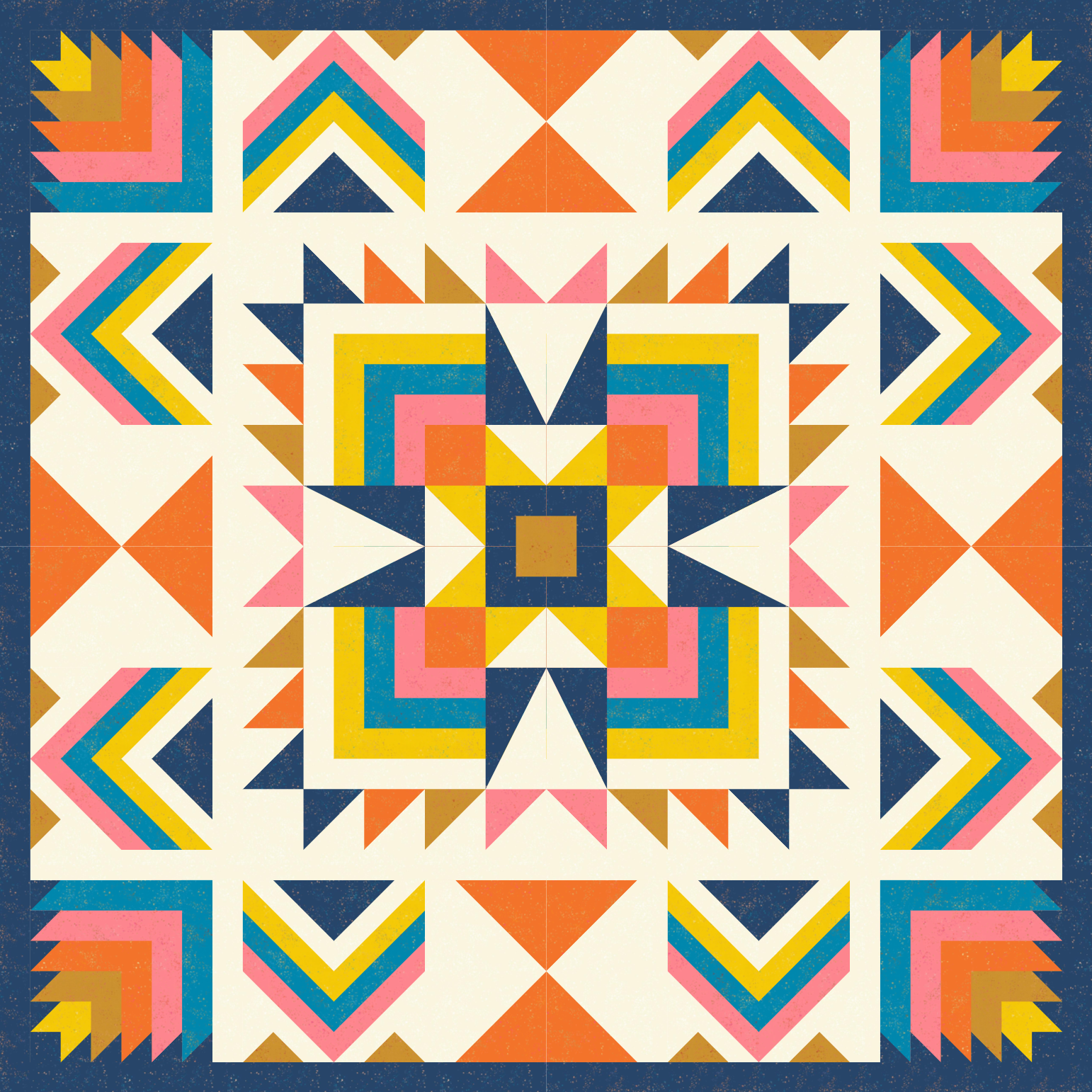 Joplin Quilt Kit // Speckled-Light // Toad & Sew
