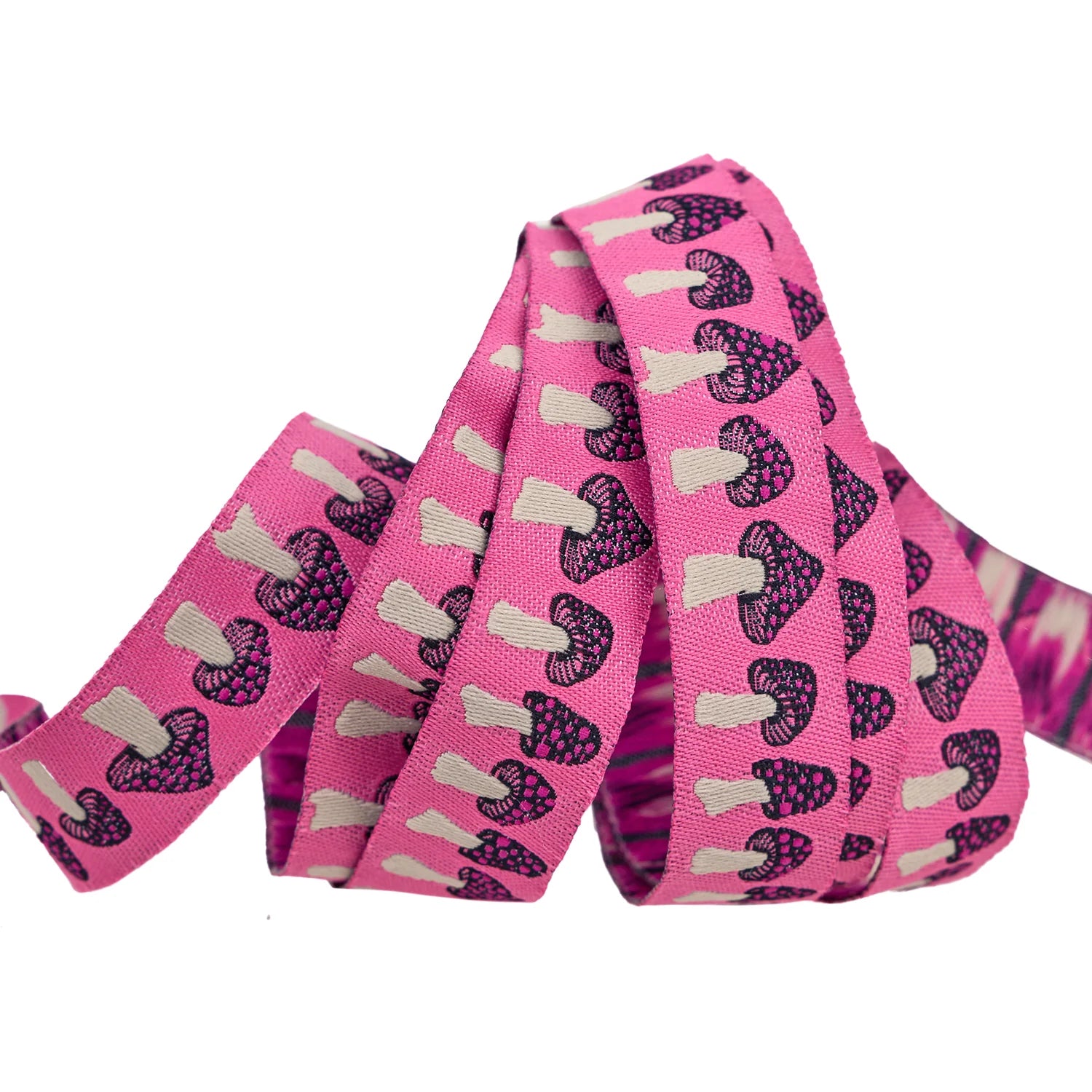 5/8" Mushrooms Ribbon // Sarah Watts // Renaissance Ribbons