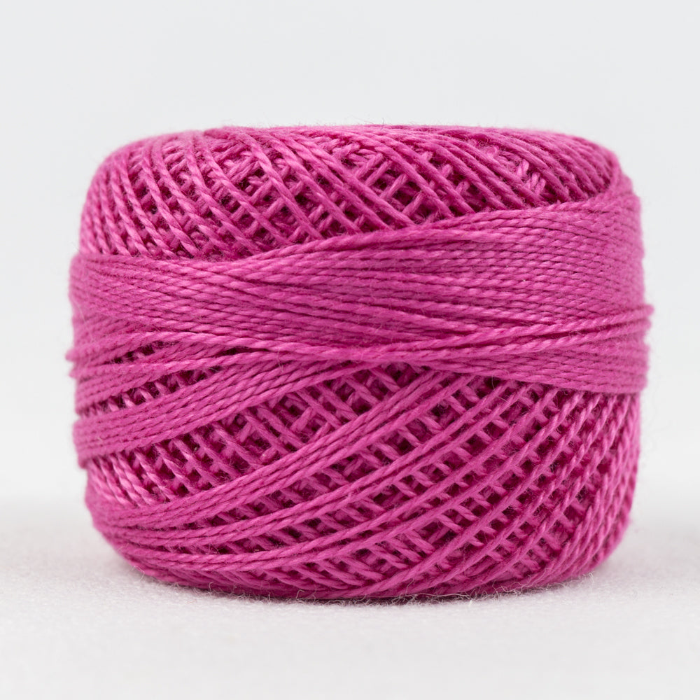 Azalea // 8wt. Perle Cotton // Wonderfil Eleganza