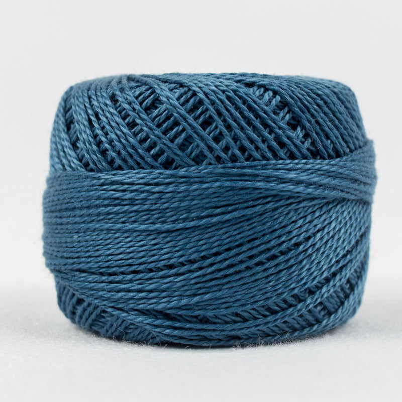 Battleship // 8wt. Perle Cotton // Wonderfil Eleganza