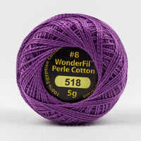 Amethyst // 8wt. Perle Cotton // Wonderfil Eleganza