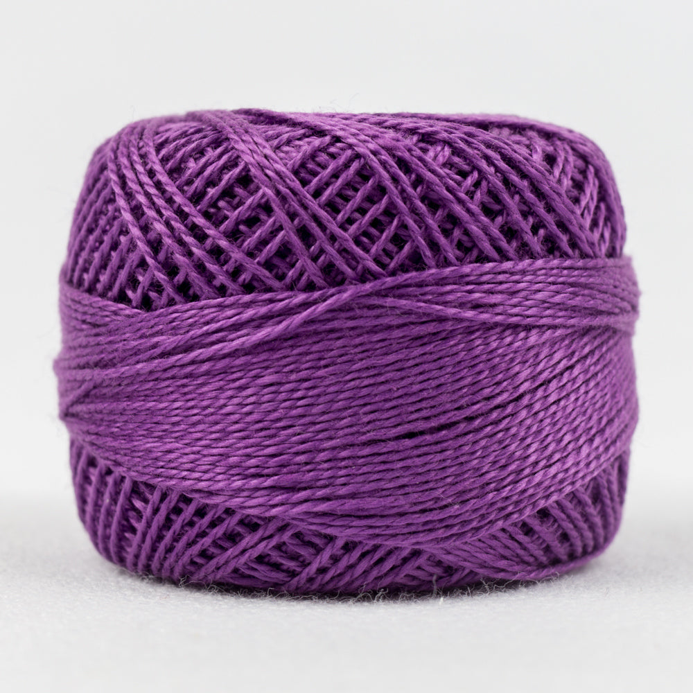Amethyst // 8wt. Perle Cotton // Wonderfil Eleganza