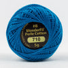 Bottle Blue // 8wt. Perle Cotton // Wonderfil Eleganza