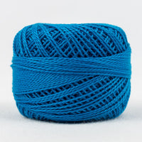 Bottle Blue // 8wt. Perle Cotton // Wonderfil Eleganza