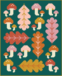 Forest Fungi Quilt Pattern // Pen + Paper Patterns