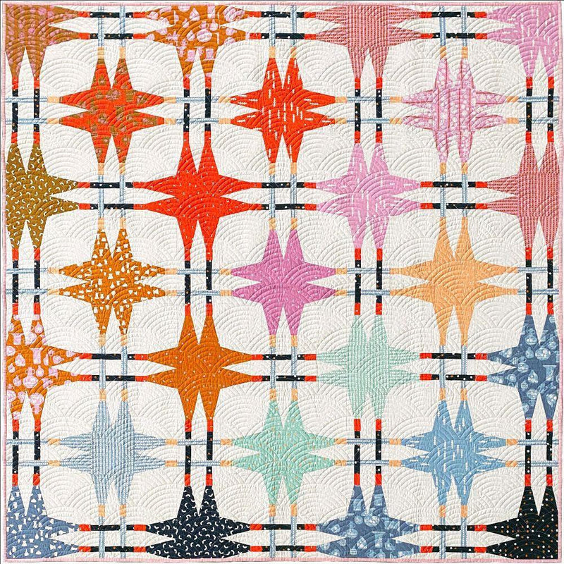 DIOPTRA Quilt Pattern PRINTED // Miss Make