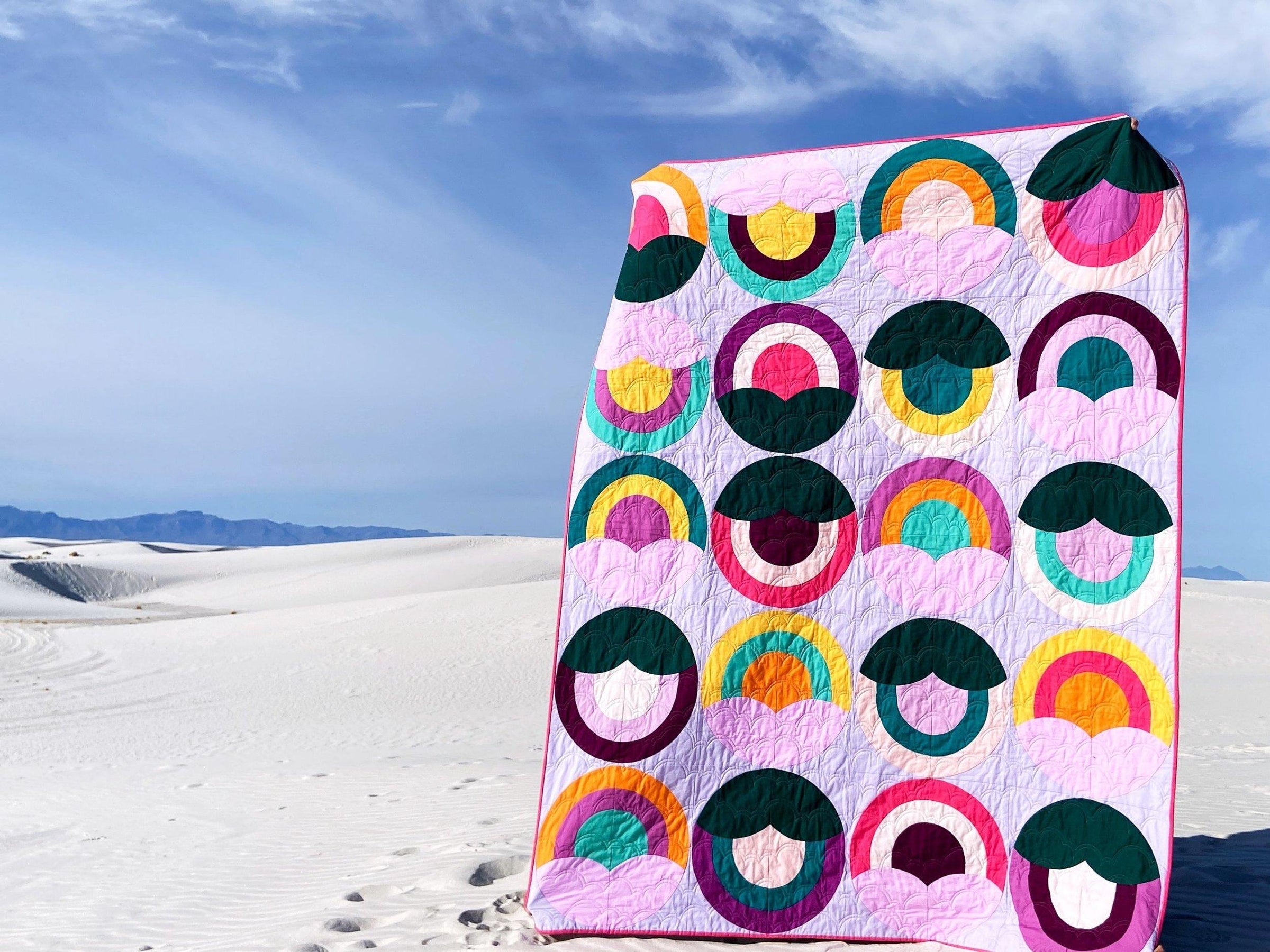 Rainbow Sky // Megan Collins Quilts