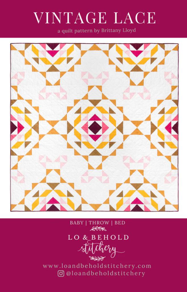 Vintage Lace Pattern // Lo & Behold Stitchery