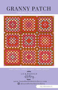 Granny Patch Pattern // Lo & Behold Stitchery