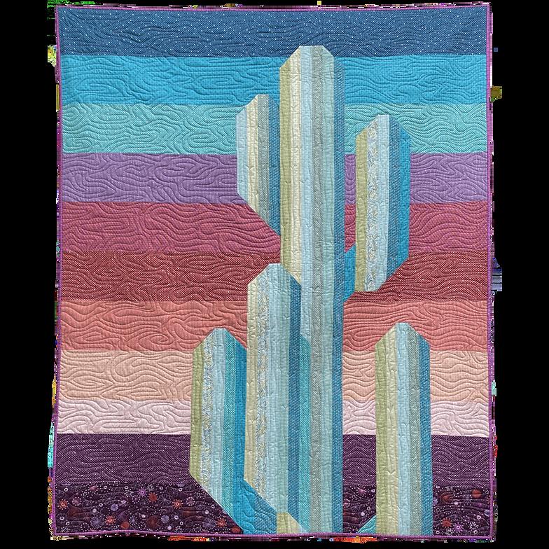 Saguaro Quilt Pattern // Christina Cameli