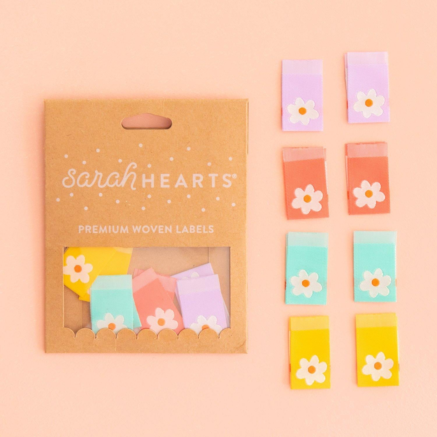 Daisy Multipack - Sewing Woven Labels by Sarah Hearts