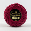 Ruby // 8wt. Perle Cotton // Wonderfil Eleganza