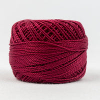 Ruby // 8wt. Perle Cotton // Wonderfil Eleganza