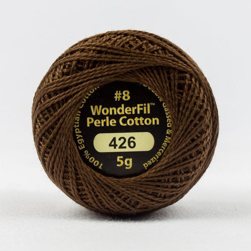 Nutmeg // 8wt. Perle Cotton // Wonderfil Eleganza