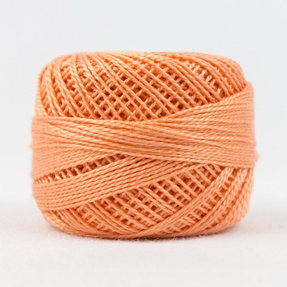 Grapefruit // 8wt. Perle Cotton // Wonderfil Eleganza