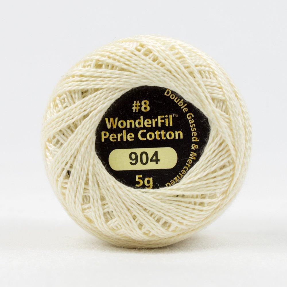 Cat's Cream // 8wt. Perle Cotton // Wonderfil Eleganza
