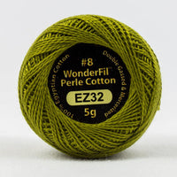 Seagrass// 8wt. Perle Cotton // Wonderfil Eleganza