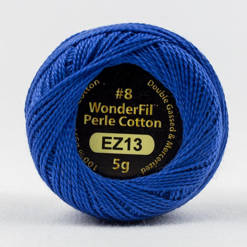 Royal Blue // 8wt. Perle Cotton // Wonderfil Eleganza