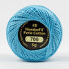 Summer Skies // 8wt. Perle Cotton // Wonderfil Eleganza