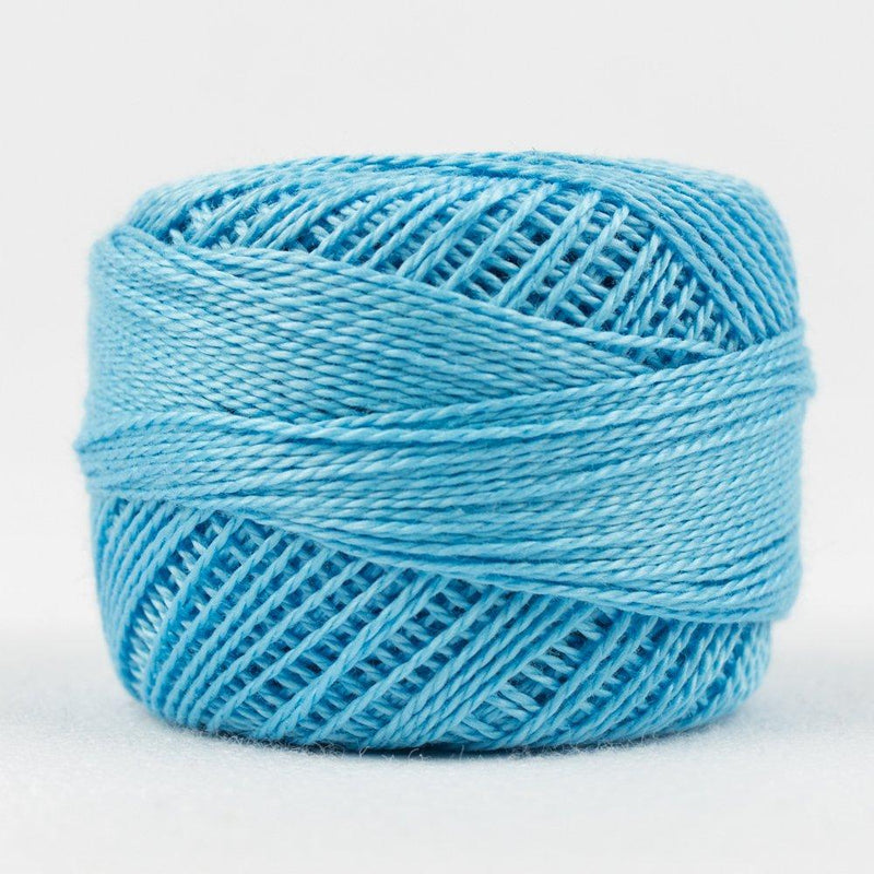 Summer Skies // 8wt. Perle Cotton // Wonderfil Eleganza
