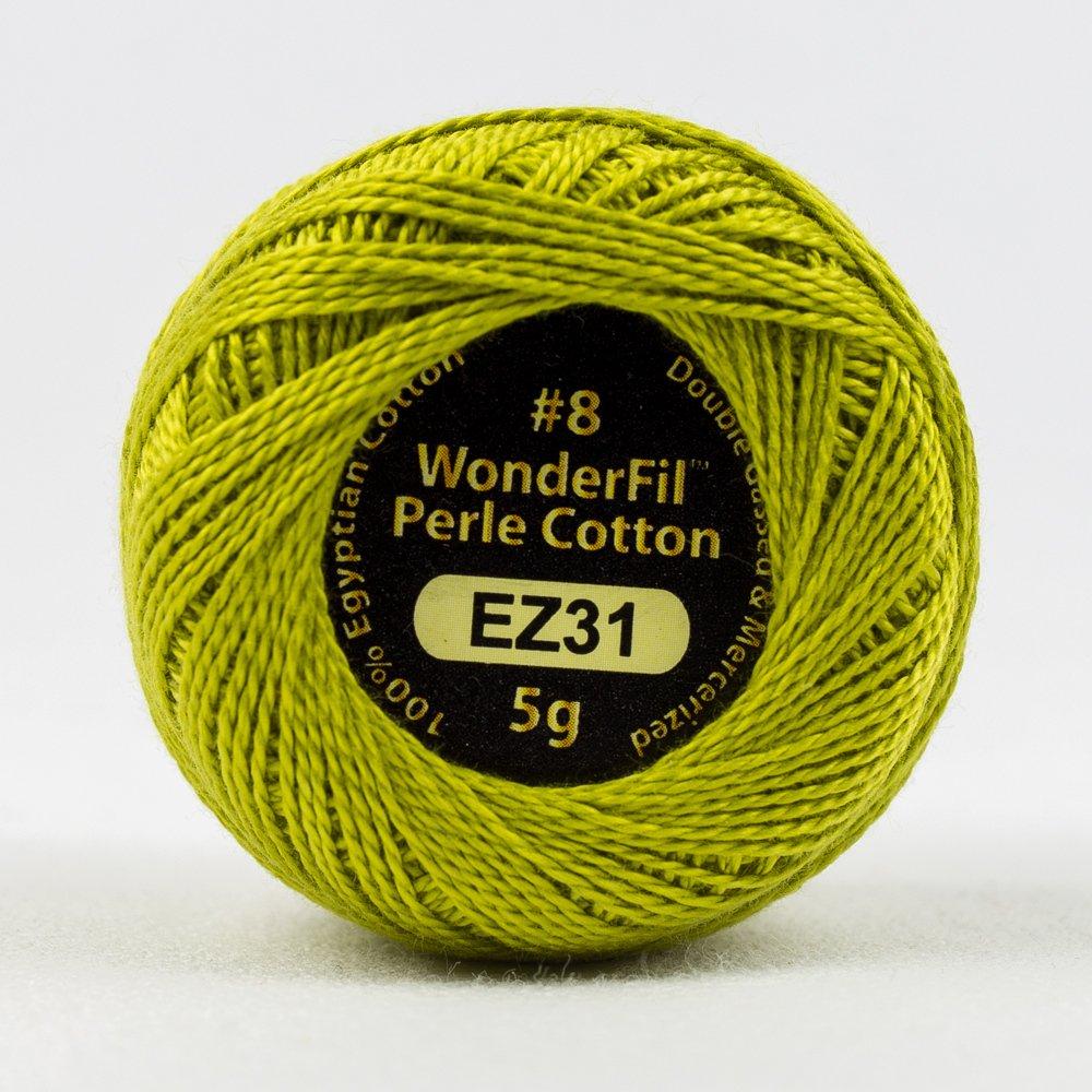 Lemongrass // 8wt. Perle Cotton // Wonderfil Eleganza