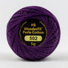 Purple Passion // 8wt. Perle Cotton // Wonderfil Eleganza