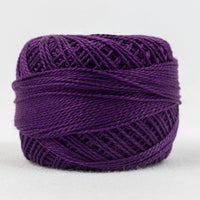 Purple Passion // 8wt. Perle Cotton // Wonderfil Eleganza